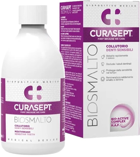 CURASEPT BIOSMALTO COLLUTORIO DENTI SENSIBILI 300 ML - Fontenova srl