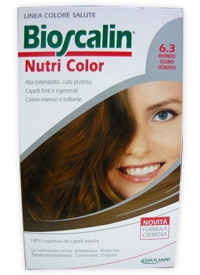 BIOSCALIN NUTRI COLOR 6,3 BIONDO SCURO DORATO SINCROB 124 ML - Fontenova srl