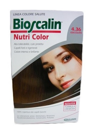 BIOSCALIN NUTRI COLOR 4,36 CIOCCOLATO SINCROB 124 ML - Fontenova srl