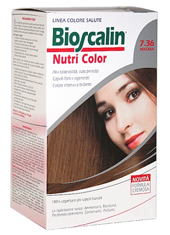 BIOSCALIN NUTRI COLOR 7,36 NOCCIOLA SINCROB 124 ML - Fontenova srl