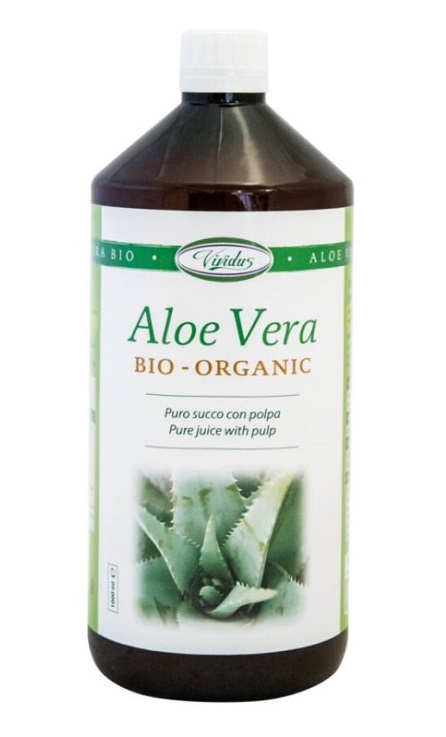 ALOE VERA BIO SUCCO E POLPA 1 LITRO - Fontenova srl