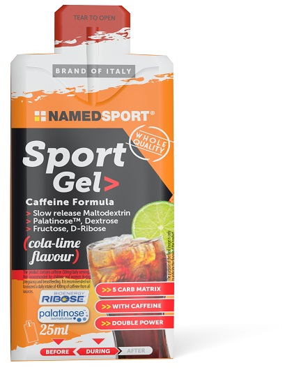 SPORT GEL COLA LIME 25 ML - Fontenova srl