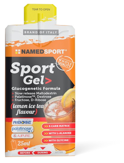 SPORT GEL LEMON ICE TEA 25 ML - Fontenova srl