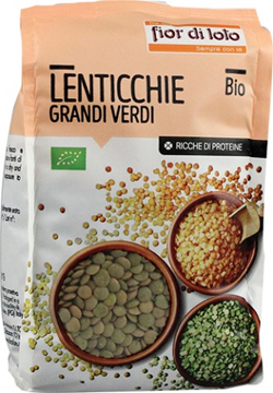 LENTICCHIE VERDI BIO 400 G - Fontenova srl