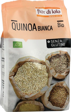 FIOR DI LOTO QUINOA BIANCA SENZA GLUTINE BIO 400 G - Fontenova srl