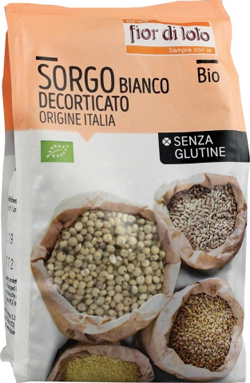 SORGO BIANCO DECORTICATO ITALIA SENZA GLUTINE 400 G - Fontenova srl
