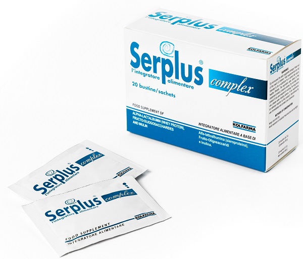 SERPLUS COMPLEX 20 BUSTINE DA 3 G CON STEVIA - Fontenova srl