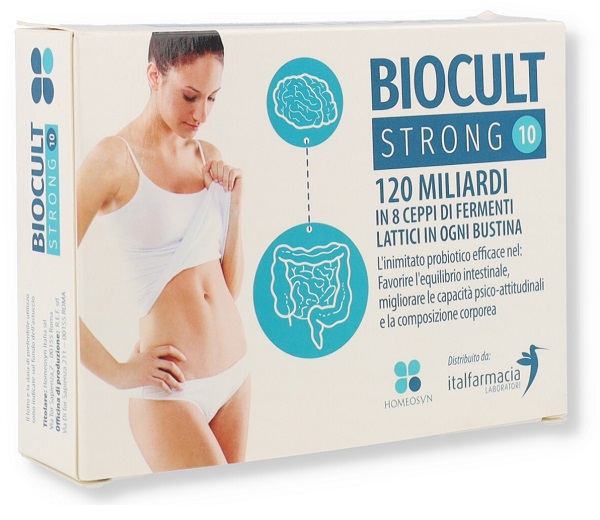 BIOCULT STRONG 10 BUSTINE DA 3 G - Fontenova srl