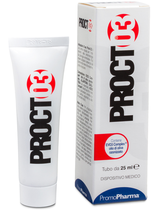 PROCTO3 CREMA PER TRATTAMENTO EMORROIDI 25 ML - Fontenova srl