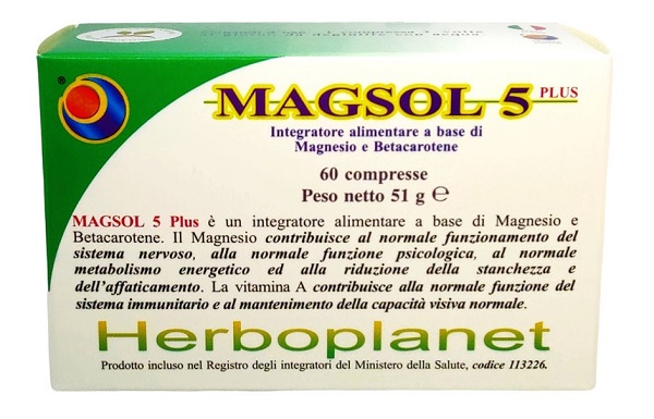 MAGSOL 5 PLUS 60 COMPRESSE - Fontenova srl
