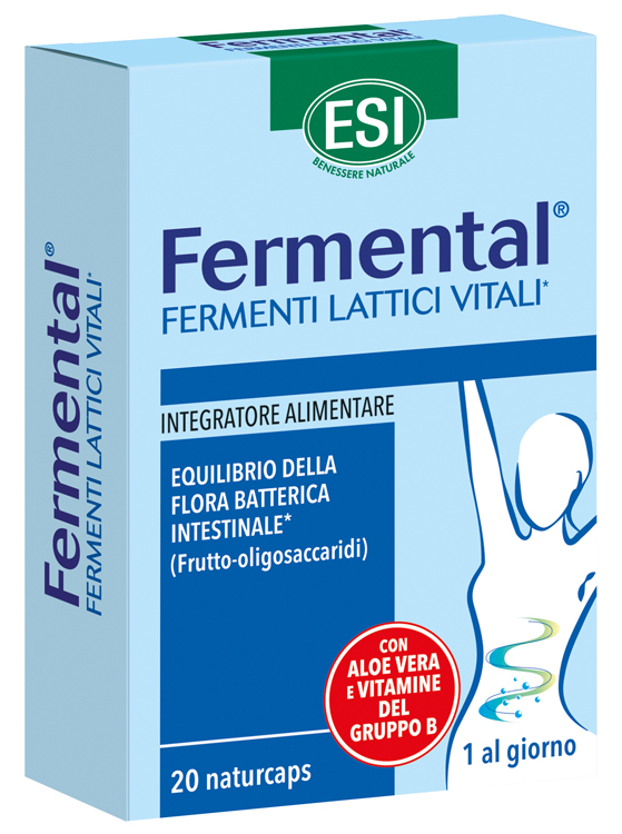 ESI FERMENTAL MAX 20 NATURCAPS - Fontenova srl