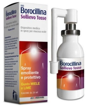 NEOBOROCILLINA SOLLIEVO TOSSE SPRAY 20 ML - Fontenova srl