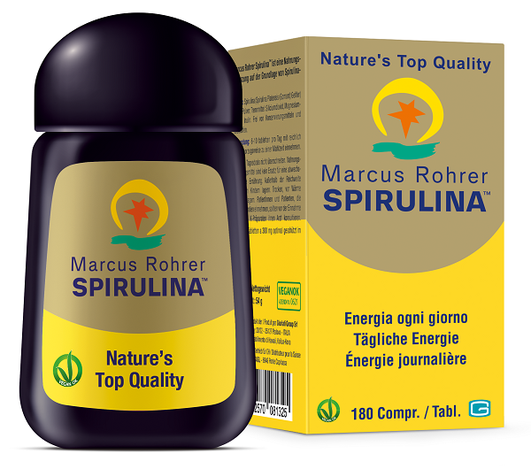 SPIRULINA MARCUS ROHRER 180 COMPRESSE - Fontenova srl
