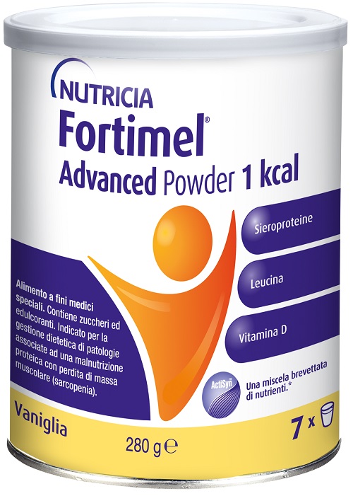NUTRICIA FORTIMEL ADVANCED POWDER 1 KCAL VANIGLIA 280 G - Fontenova srl