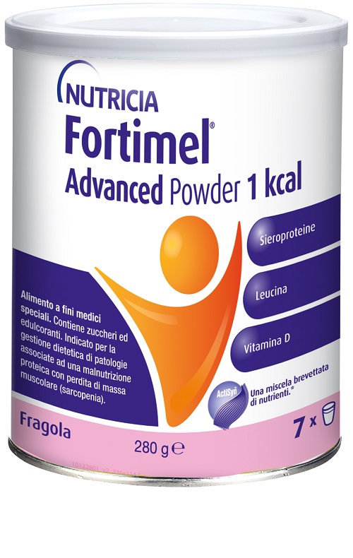 NUTRICIA FORTIMEL ADVANCED POWDER 1 KCAL FRAGOLA 280 G - Fontenova srl