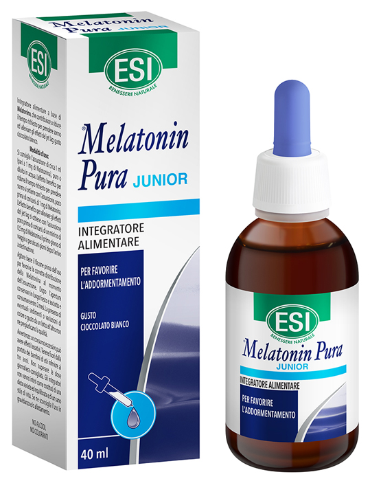 ESI MELATONIN PURA JUNIOR GOCCE 40 ML - Fontenova srl