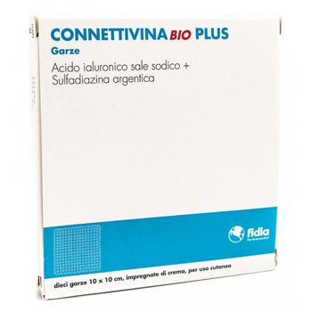 CONNETTIVINABIO PLUS GARZA 10 X 10 CM 10 PEZZI - Fontenova srl