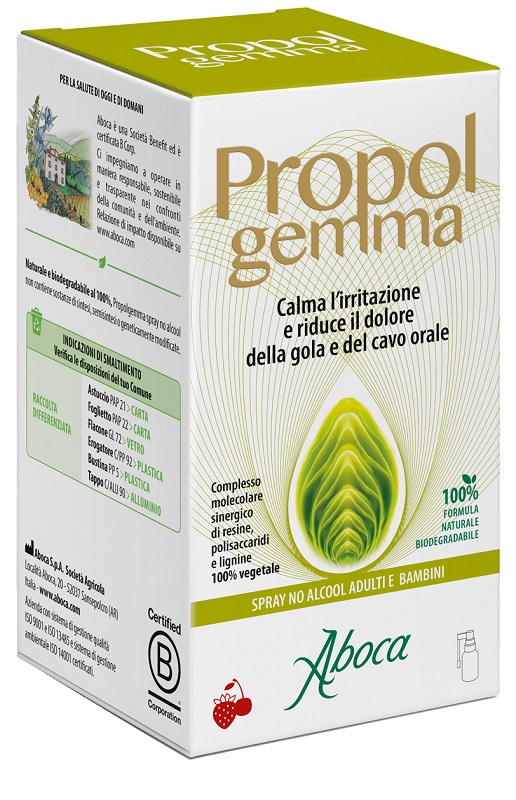 PROPOLGEMMA SPRAY NO ALCOOL BAMBINI E ADULTI 30 ML - Fontenova srl