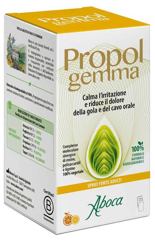 PROPOLGEMMA SPRAY FORTE 30 ML - Fontenova srl