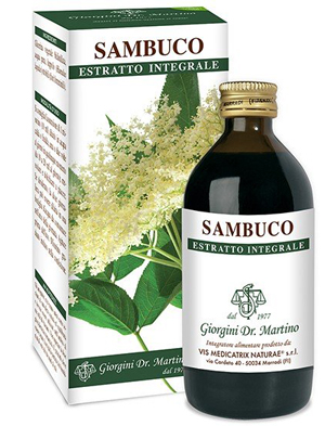 SAMBUCO FIORI ESTRATTO INTEGRALE 200 ML - Fontenova srl