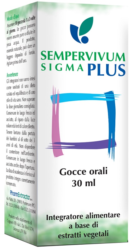 SEMPERVIVUM SIGMA PLUS 30 ML - Fontenova srl