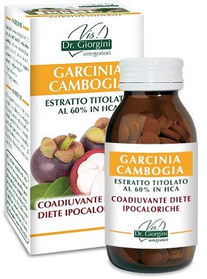 GARCINIA CAMBOGIA ESTRATTO TITOLATO 60% HCA 180 PASTIGLIE - Fontenova srl