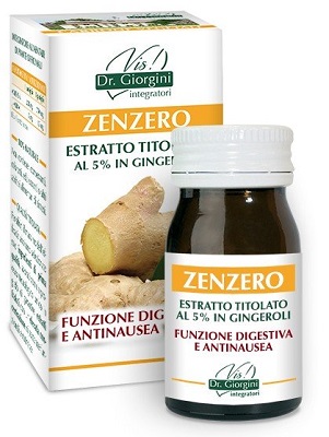 ZENZERO ESTRATTO TITOLATO 60 PASTIGLIE - Fontenova srl