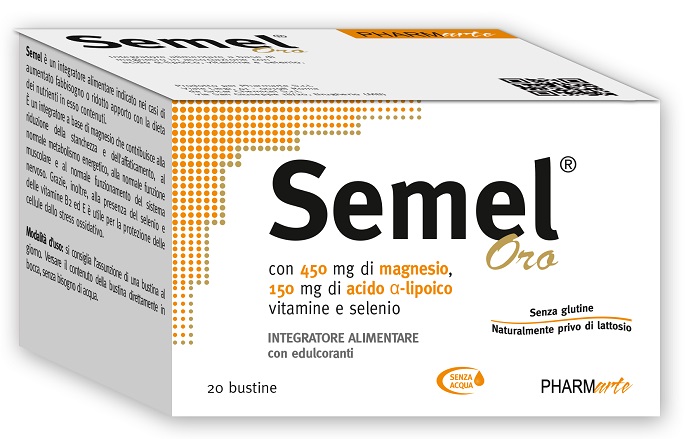 SEMEL OROSOLUBILE 20 BUSTINE DA 2,22 G - Fontenova srl