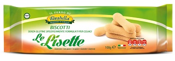 FARABELLA LE LISETTE BISCOTTI SENZA GLUTINE 100 G - Fontenova srl