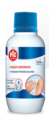 PIC SOLUTION ACQUA OSSIGENATA 10 VOLUMI PEROSSIDO DI IDROGENO 3% 250 ML - Fontenova srl