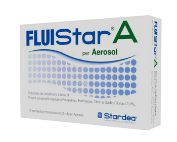 FLUISTAR A 10 MONODOSE DA 3 ML PER AEROSOL - Fontenova srl
