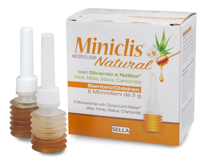 MINICLIS NATURAL MD BAMBINI 6 PEZZI - Fontenova srl
