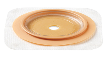 PLACCA NATURA+ PIANA RITAGLIABILE IN IDROCOLLOIDE STOMAHESIVE E CEROTTO POROSO FLANGIA 45 MM 5 PEZZI - Fontenova srl