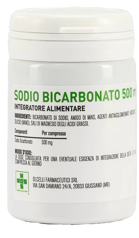 SODIO BICARBONATO 500 MG 100 COMPRESSE - Fontenova srl