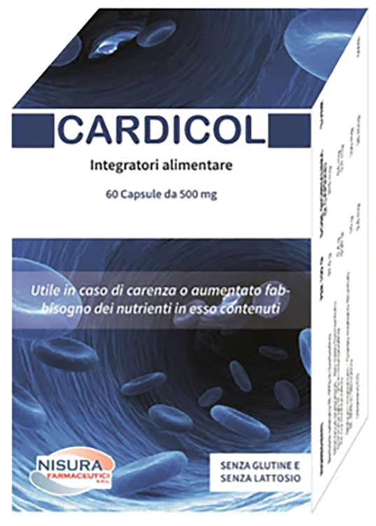 CARDICOL 60 CAPSULE DA 500 MG - Fontenova srl
