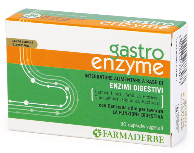 GASTRO ENZYME 30 CAPSULE VEGETALI - Fontenova srl