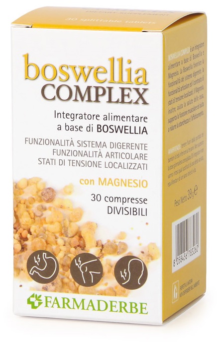 BOSWELLIA COMPLEX 30 COMPRESSE - Fontenova srl