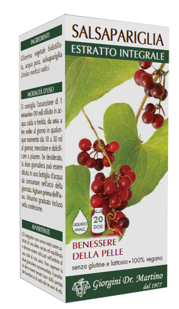 SALSAPARIGLIA ESTRATTO INTEGRALE 200 ML - Fontenova srl