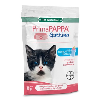 PRIMA PAPPA GATTINO MOUSSE BUSTA 85 G - Fontenova srl
