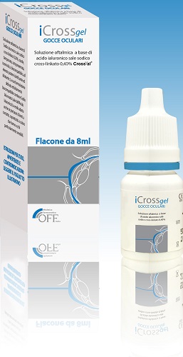 ICROSS GEL GOCCE OCULARI ACIDO IALURONICO CROSS-LINKATO 0,4% 8 ML - Fontenova srl