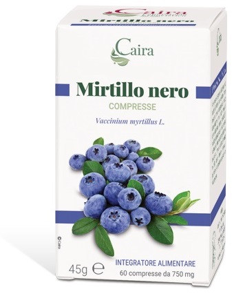 CAIRA MIRTILLO NERO 60 COMPRESSE - Fontenova srl