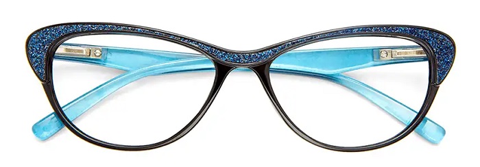 OCCHIALE DA LETTURA PREMONTATO TWINS PLATINUM GINEVRA BLU +3,00 - Fontenova srl