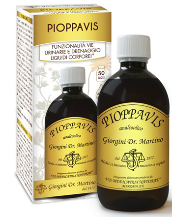PIOPPAVIS LIQUIDO ANALCOLICO 500 ML - Fontenova srl