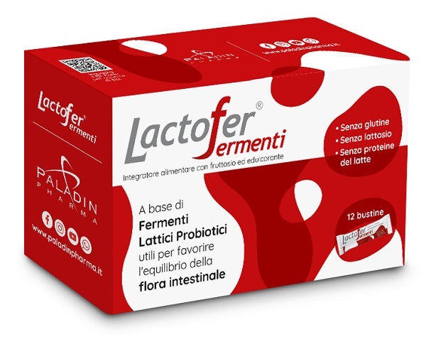 LACTOFER FERMENTI 12 BUSTINE OROSOLUBILI - Fontenova srl