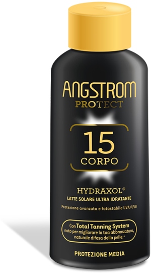 ANGSTROM PROTECT HYDRAXOL LATTE SOLARE PROTEZIONE 15 200 ML - Fontenova srl