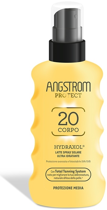 ANGSTROM PROTECT HYDRAXOL LATTE SPRAY SOLARE PROTEZIONE 20 175 ML - Fontenova srl