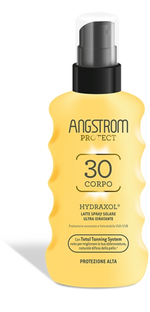 ANGSTROM PROTECT HYDRAXOL LATTE SPRAY SOLARE PROTEZIONE 30 175 ML - Fontenova srl