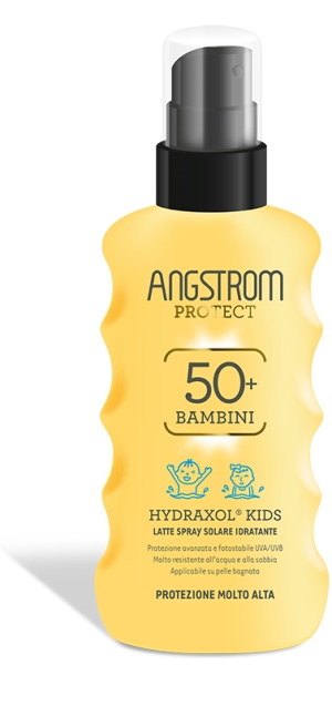 ANGSTROM PROTECT HYDRAXOL KIDS LATTE SPRAY SOLARE ULTRA PROTEZIONE 50+ 175 ML - Fontenova srl