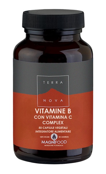 TERRANOVA COMPLESSO DI VITAMINE B CON VITAMINA C 50 CAPSULE - Fontenova srl