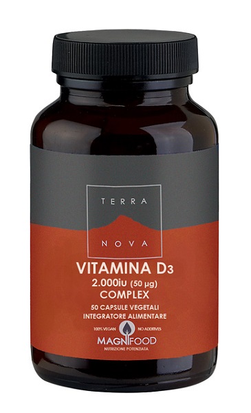 TERRANOVA COMPLESSO DI VITAMINA D3 2000 IU (50UG) 50 CAPSULE - Fontenova srl